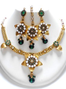 Polki Jewellery Set